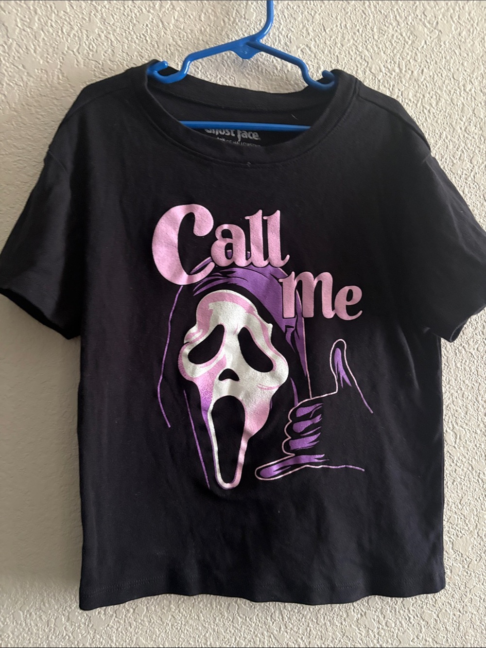 Ghostface Call Me juniors baby T-shirt